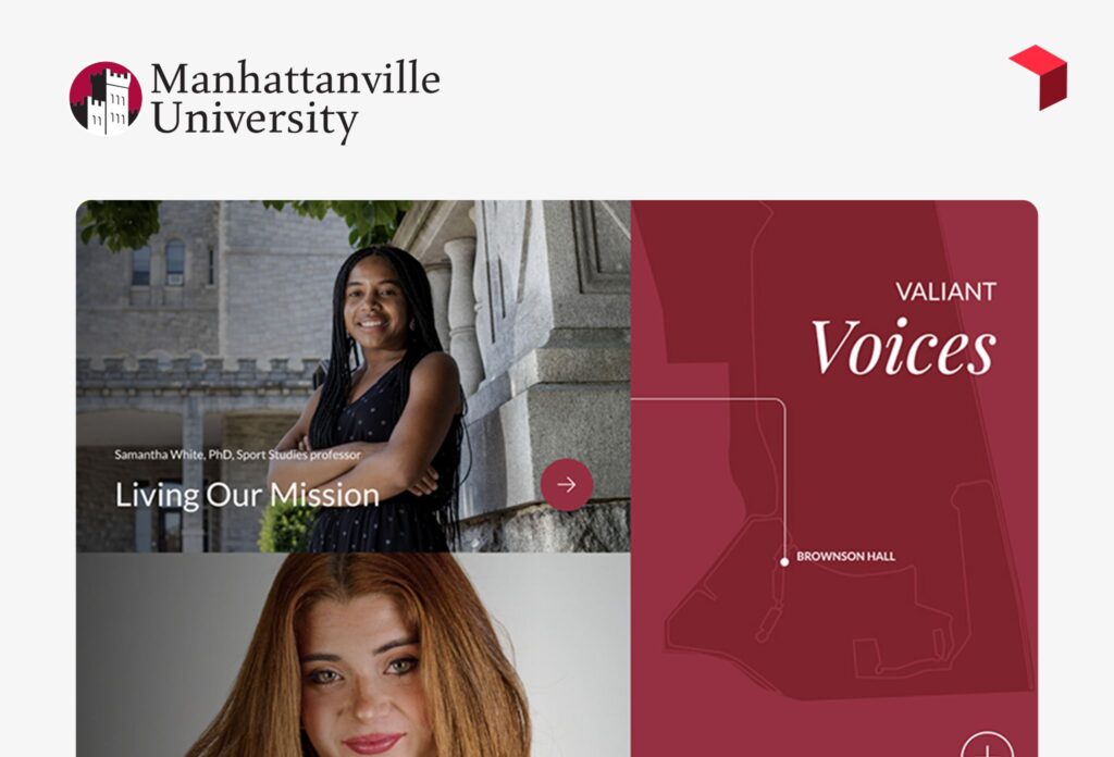 Manhattanville University screenshot